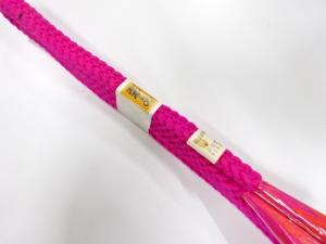 未使用品　正絹　手組帯締め